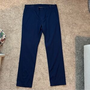 Bonobos Monday Classic Navy Dress Pants size 34/32, EUC